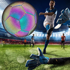 StarGlow™ Holographic Reflective Luminous Football - Value Deal Offers